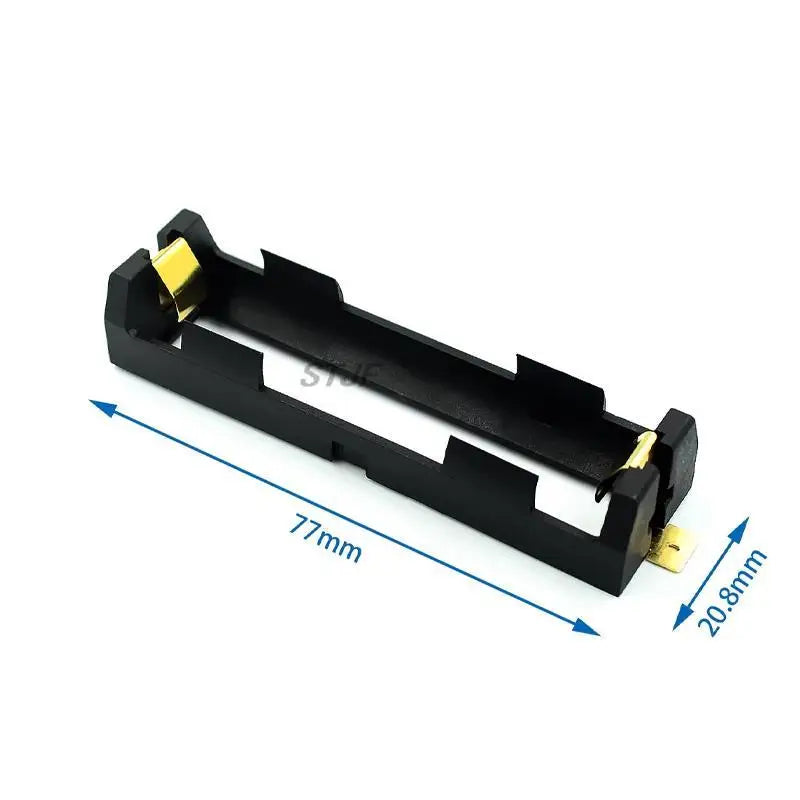 Custom 1x2x3x4x 18650 SMT Battery Holder 18650 SMD Battery Box Storage Case Container Power Bank With Bronze Pins Rechargeable SMT