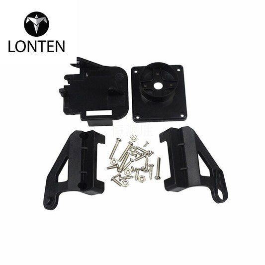20G FPV steering pan tilt FPV aerial camera micro nylon plastic FPV pan tilt dual axis steering pan tilt