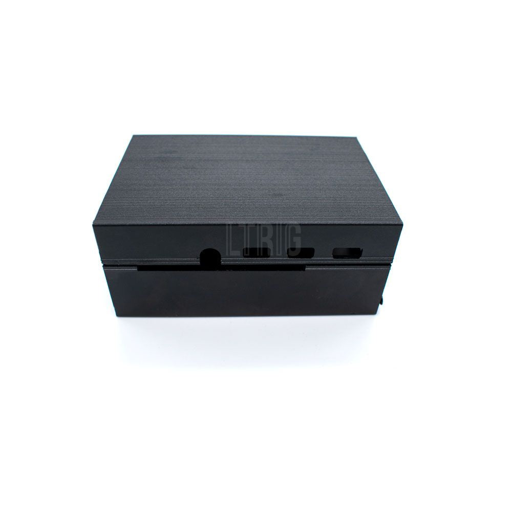 New Hotselling Raspberry Pi 4 case Aluminum enclosure Box with Cooling fan The most cost-effective cheap case LT-4BA06 customize