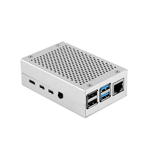 Raspberry Pi 4 Aluminum Case Box with high efficient cooling for Raspberry Pi 4 Enclosure Alup4 LT-4B308 customize