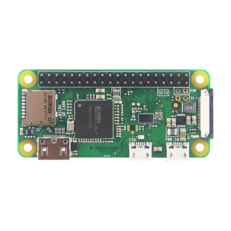 Raspberry Pi Zero WH 1GHz 512Mb RAM Board Build-in Wireless WiFi with 40Pin Pre-Soldered GPIO Headers RPI Zero WH customize