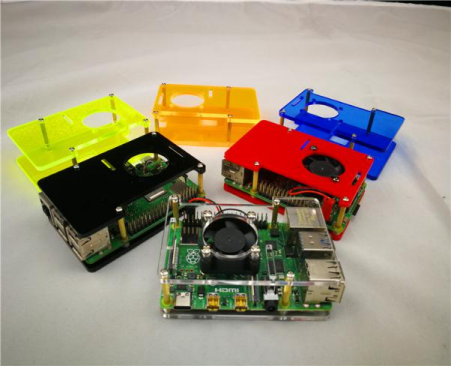 Raspberry Pi Acrylic case for Raspberry Pi Model 4 B/3B+/3B LT-4B04 customize