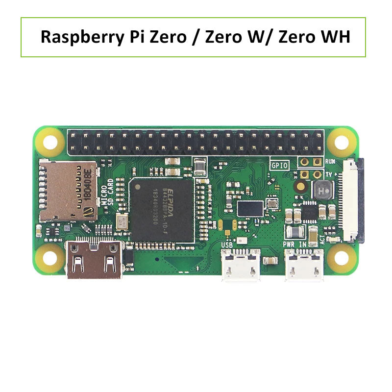 Raspberry Pi Zero / Zero W / Zero WH Board with WIFI 1GHz CPU Support Linux OS 1080P HD Video Output Raspberry Pi 0 customize