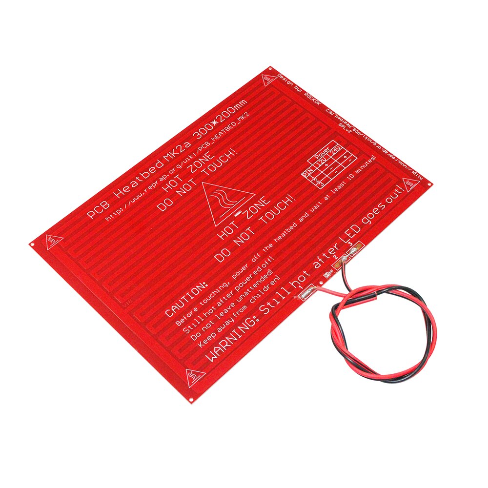 310*310*3.0mm 3D Printer Parts MK3 Hotbed Latest Aluminum Heated Bed Support 24V For Creality  CR10 DIY customize