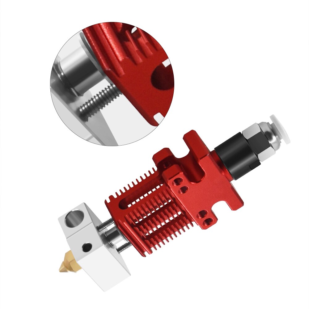 3D Printer CR-6 SE Assembled Full Extruder Hotend Kit Mk8 Nozzle With Heating/Cooling/Leveling System Heating Block For Ender 3 customize