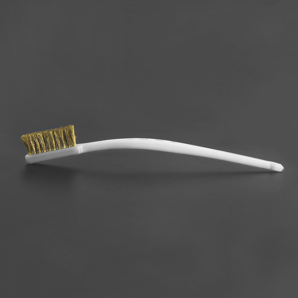 Custom 3D Printer Cleaner Tool Copper Wire Toothbrush Copper Brush Handle For Nozzle Heater Block Hotend Cleaning Hot Bed Parts