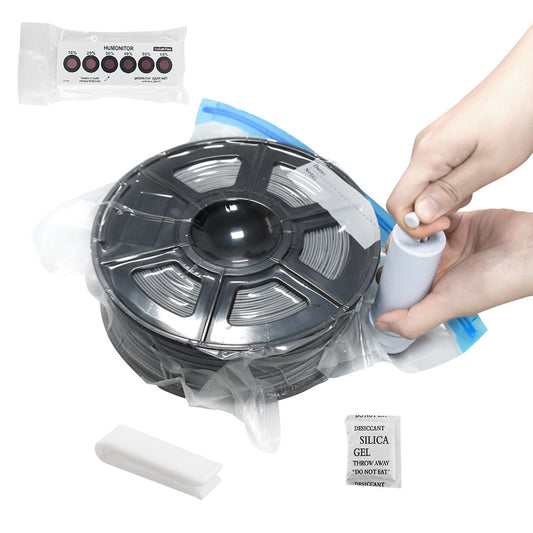 3D Printer Filament Storage Bag PLA /Silk PLA/TPU/PETG Filament Vacuum Bag Dryer Keep Dry Avoid Moisture for 3D Printer Filament customize