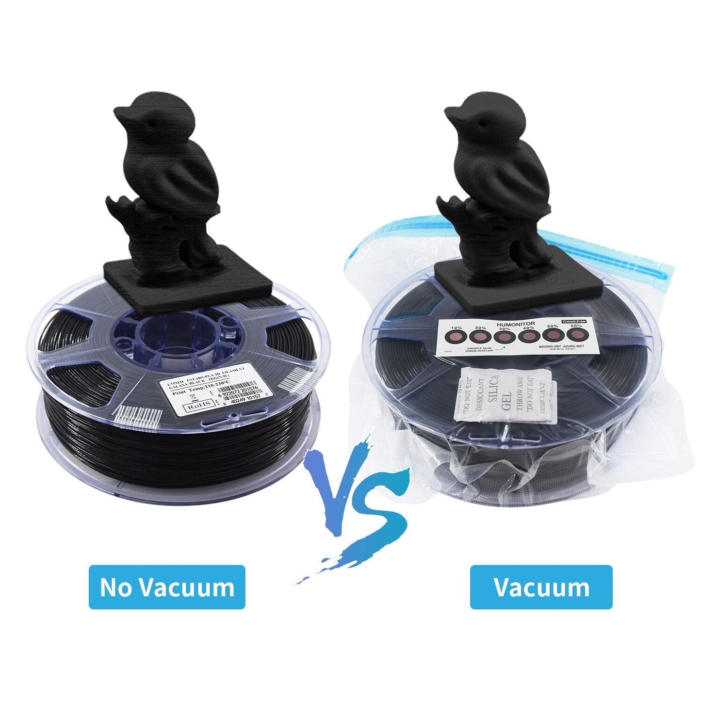 3D Printer Filament Storage Bag PLA /Silk PLA/TPU/PETG Filament Vacuum Bag Dryer Keep Dry Avoid Moisture for 3D Printer Filament customize