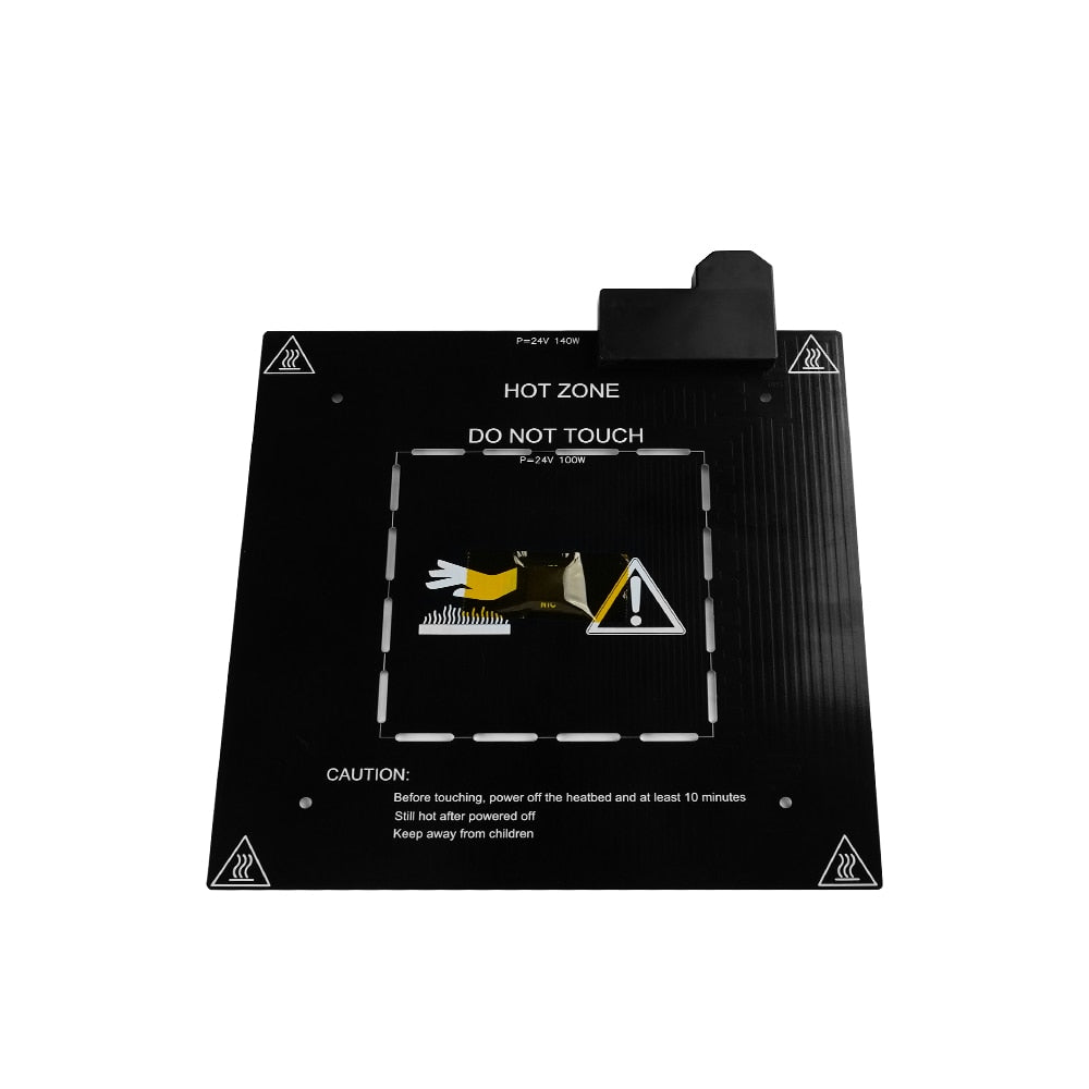 3D Printer Heated Bed Kit 24V Hot Bed MK3 Aluminum Plate 235x235x3 Support Local Heating For Ender3 V2 BLU-3 customize