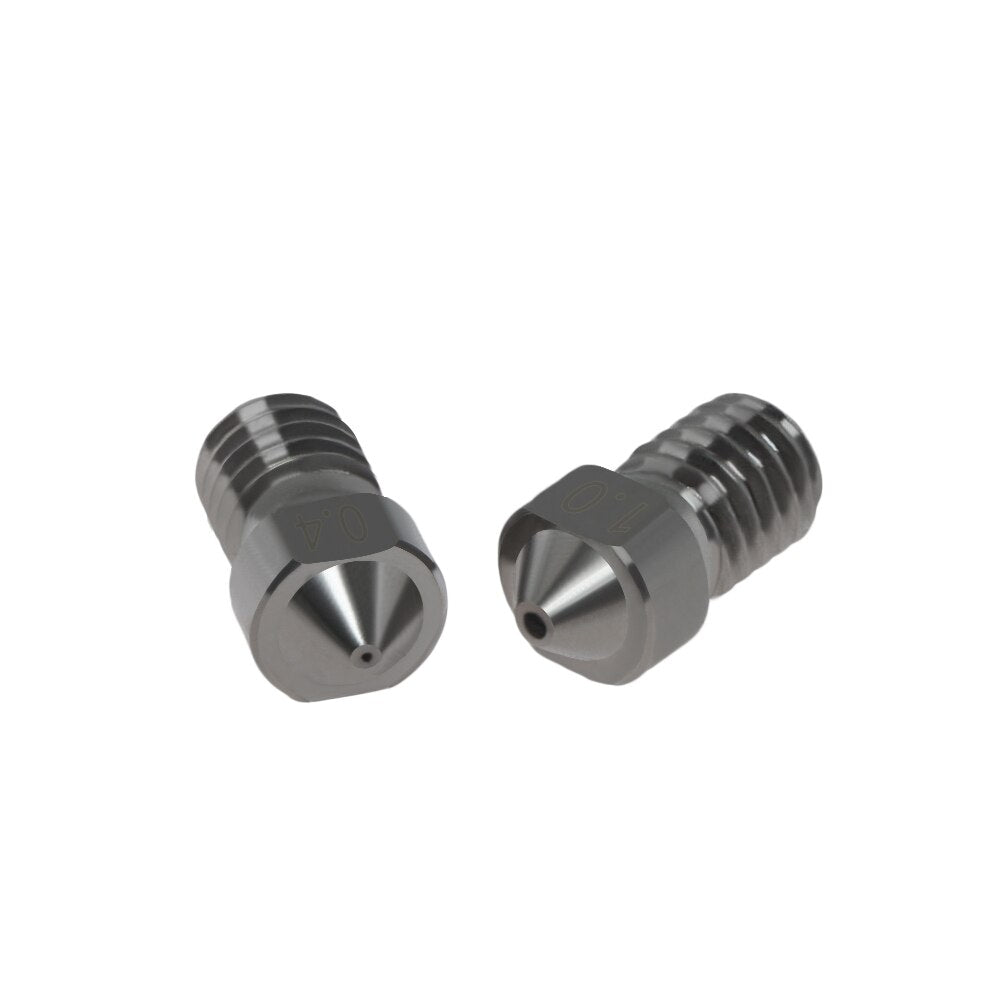 Custom 3D Printer Nozzle Hardened Steel Die Steel Nozzle For E3D V6 Thread Extruder Hotend Nozzle 1.75mm Filament For Prusa I3