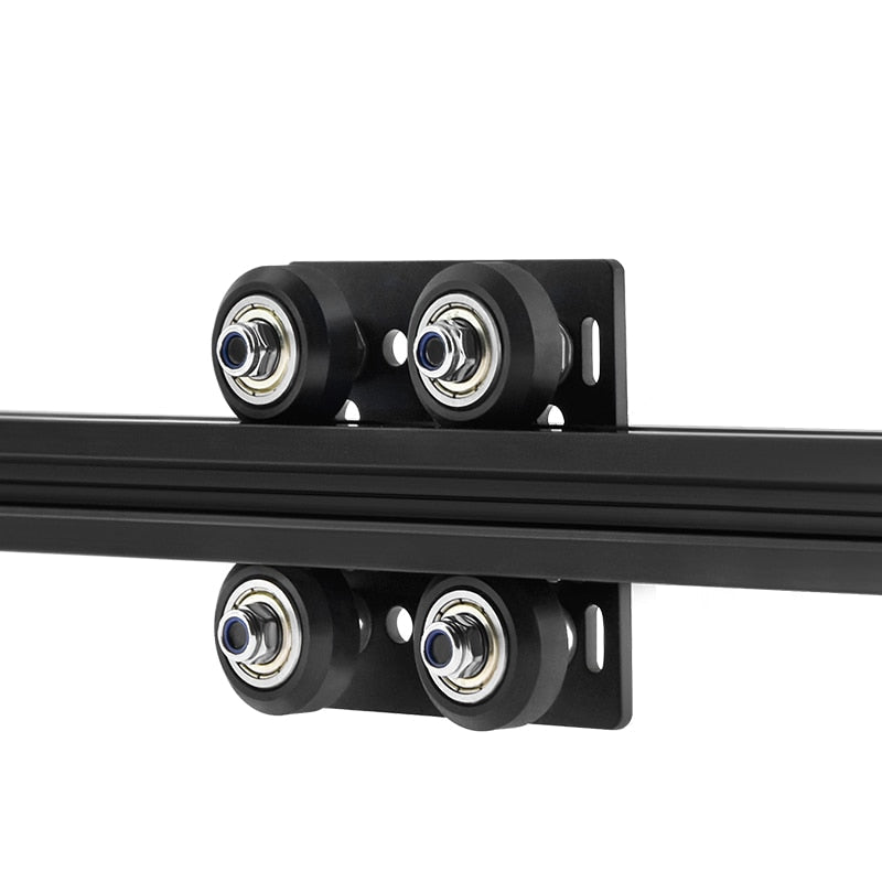 3D Printer Parts 2020 V Gantry Plat Set Special Slide Plate Pom Pulley For 2020 V-Slot Aluminum Profiles Wheels customize