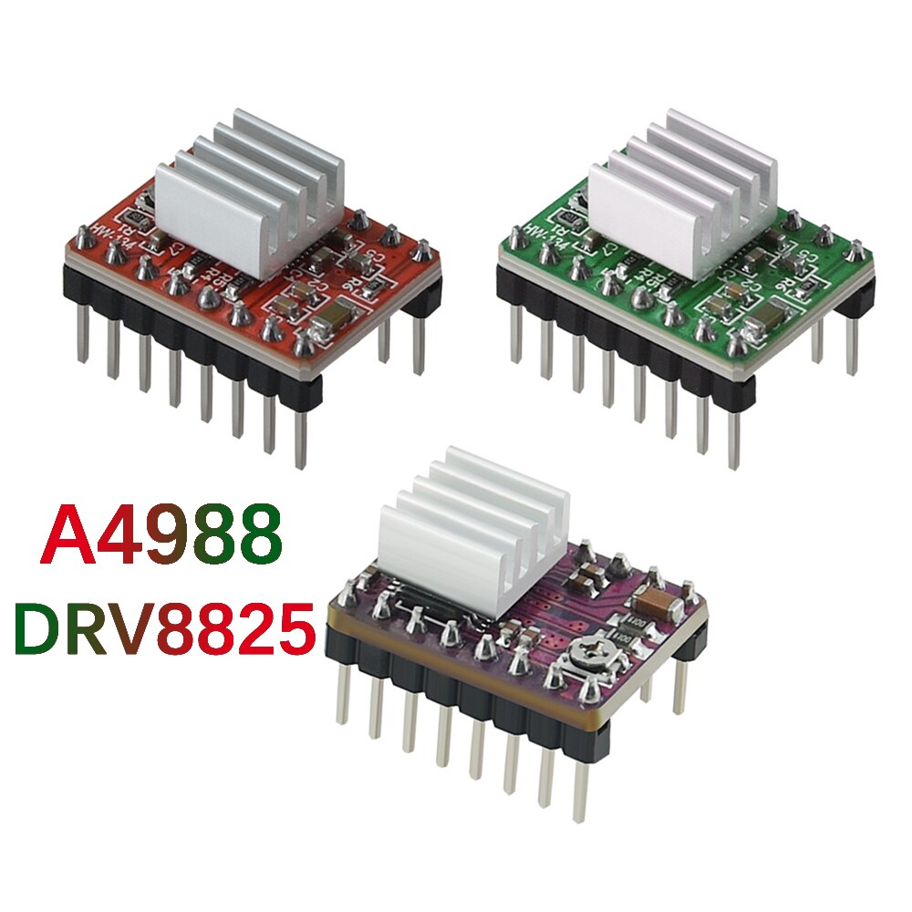 Custom 3D Printer Parts A4988 Nema17 Stepper Motor Driver 42 Motor Drive Module For SKR V1.3 1.4 MKS GEN L Motherboard