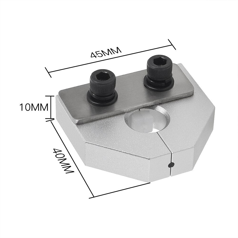 3D Printer Parts Filament Welder Connector For 1.75mm Filament Sensor PLA ABS Material For Ender 3 PRO SKR Aluminum Block customize