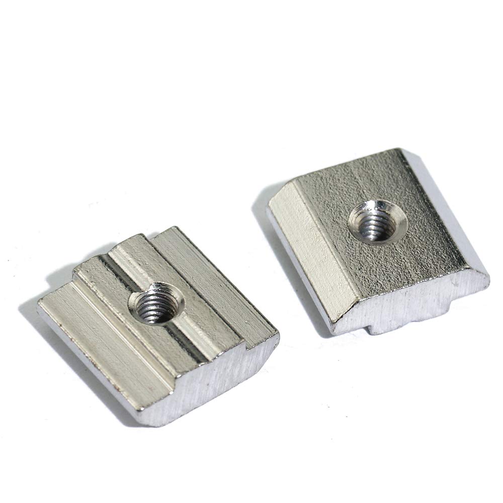 3D Printer Parts M3 M4 M5 M6 M8  T Block Square nuts T-Track Sliding Hammer Nut for Fastener Aluminum Profile  3030 4040 4545 customize