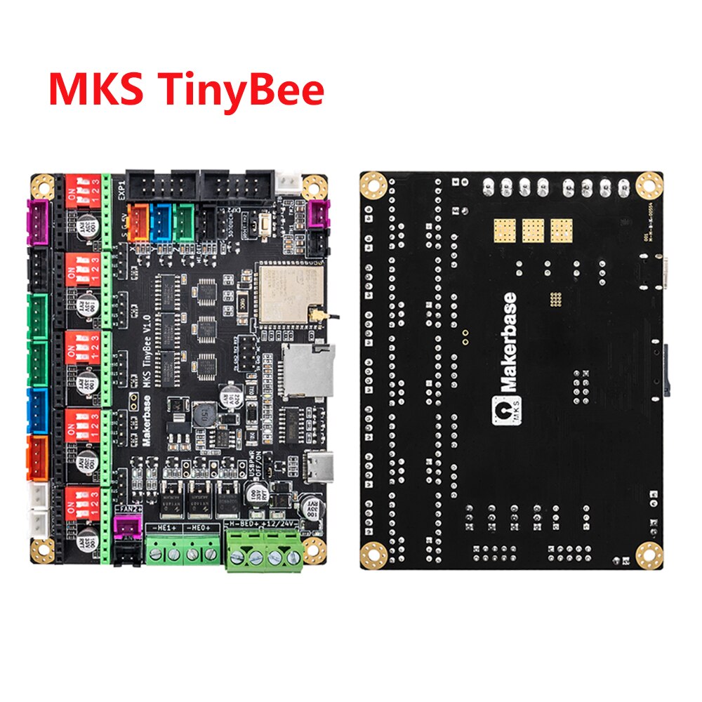 3D Printer Parts MKS TinyBee Motherboard Control Board ESP32 Fit Mini12864 3D Touch Wifi Control Compatible A4988 TMC2209 Driver customize