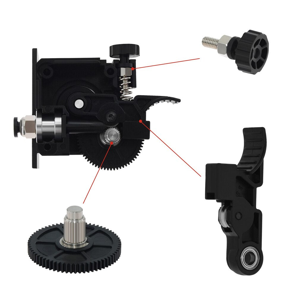 3D Printer Parts Titan Extruder for E3d V6 Bowden J-head Mounting Bracket 1.75mm Filament V6 Hotend Fully Kits Acessories Ender3 customize