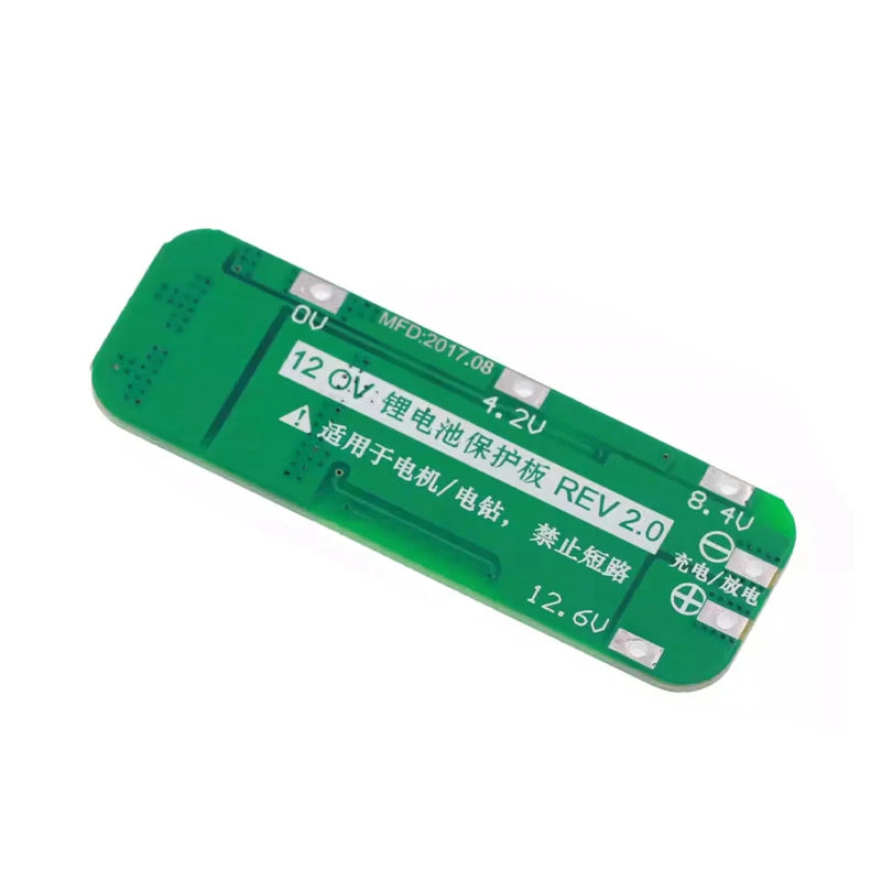 Custom 3S 20A Li-ion Lithium Battery 18650 Charger PCB BMS Protection Board For Drill Motor 12.6V Lipo Cell Module 64x20x3.4mm