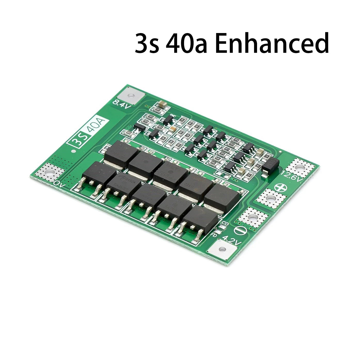 Custom 3S 4S 40A 60A Li-ion Lithium Battery Charger Protection Board 18650 BMS For Drill Motor 11.1V 12.6V/14.8V 16.8V With Balance