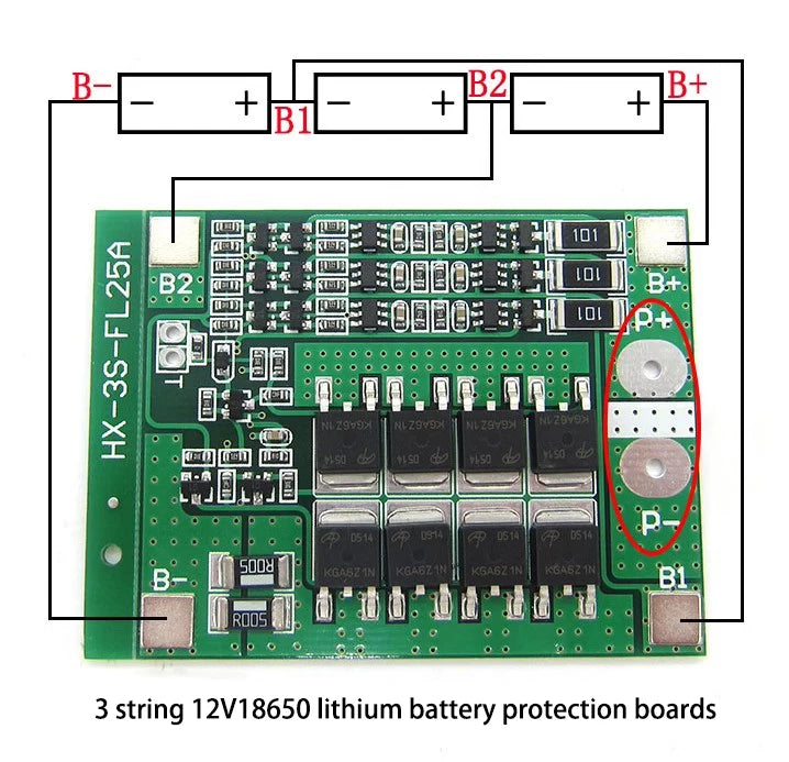 Custom 3S/4S 40A 60A Li-ion Lithium Battery Charger Protection Board 18650 BMS For Drill Motor 11.1V 12.6V/14.8V 16.8V Enhance/Balance