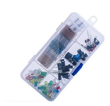 Custom E33 Electronics Component Basic Starter Kit w/ Precision Potentiometer, buzzer, capacitor compatible with MEGA25