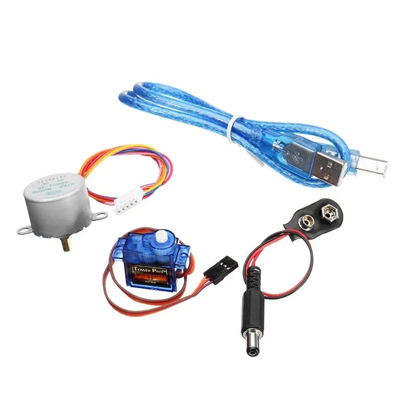 Basic Experimental Starter Kits With R3 DC Motor LCD1602 Display With Plastic Box Package