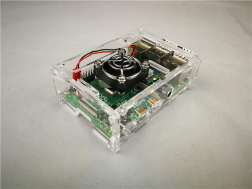 New arriving!!!! On Stock Raspberry Pi 4 high quality hot sale acrylic Case Box for Raspberry Pi 4 case LT-4B11 customize