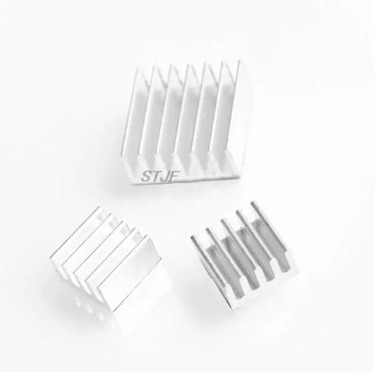 Custom 3pcs + Adhesive Raspberry Pi 3 Heatsink Cooler Pure Aluminum Heat Sink Set Kit Radiator For Cooling Raspberry Pi 2 B