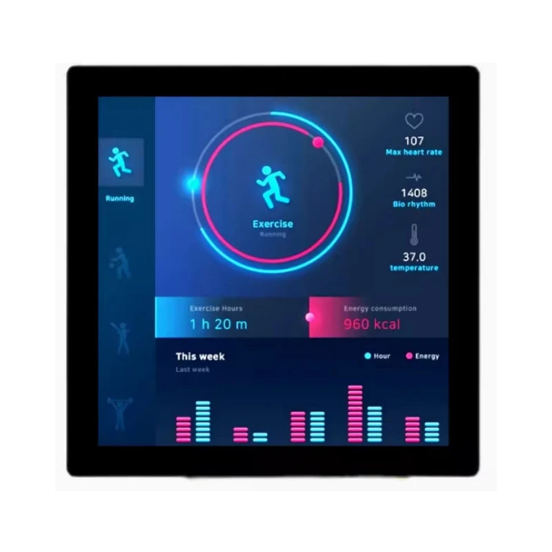 Custom 4.0 inch square screen 3.95 inch LCD display 480 * 480+86 box RGB interface full view IPS+ST7701