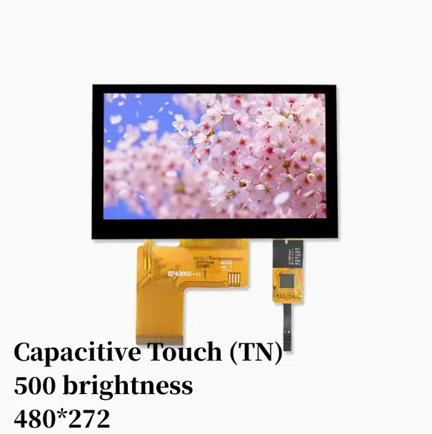 Custom 4.3-inch TFT LCD screen RGB display IPS capacitive touch ESP32-S3 capacitive touch 800 * 480