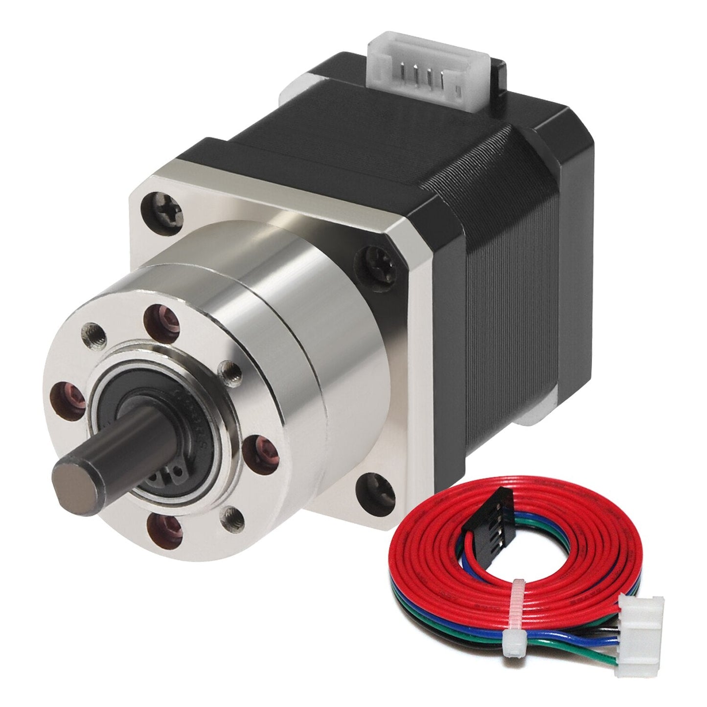 4-lead Nema17 Stepper Motor 42 motor Extruder Gear Stepper Motor Ratio 5.18:1 Planetary Gearbox Nema 17 17HS4401S-PG518 customize