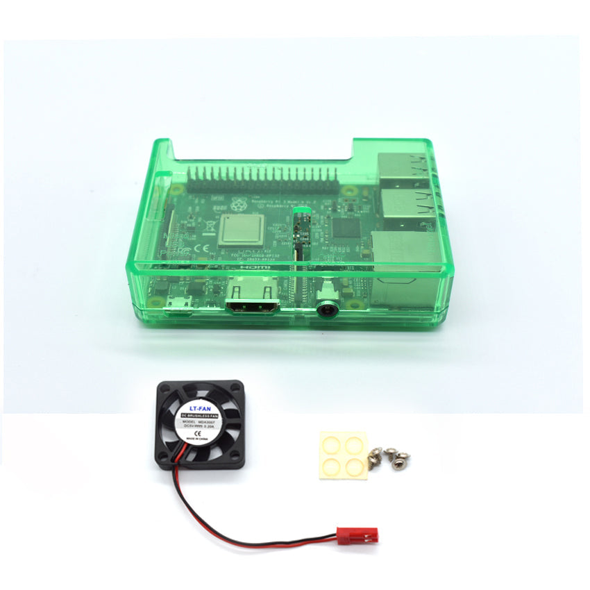 Raspberry Pi 4 ABS Case Fan cooling for raspberry pi 4 LT-3B317 customize