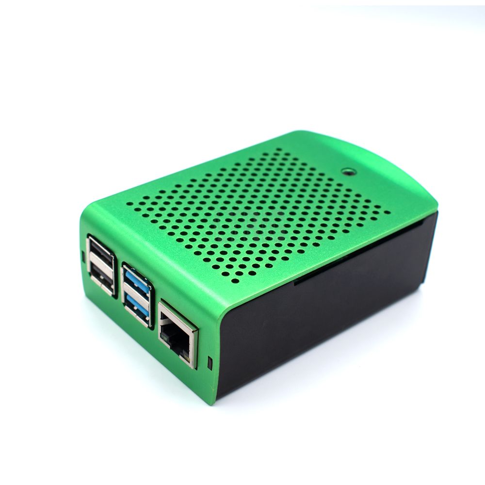 Raspberry Pi 4 Case Raspberry Pi 3 Case Aluminum Silver Green Black LT-4B01-A customize