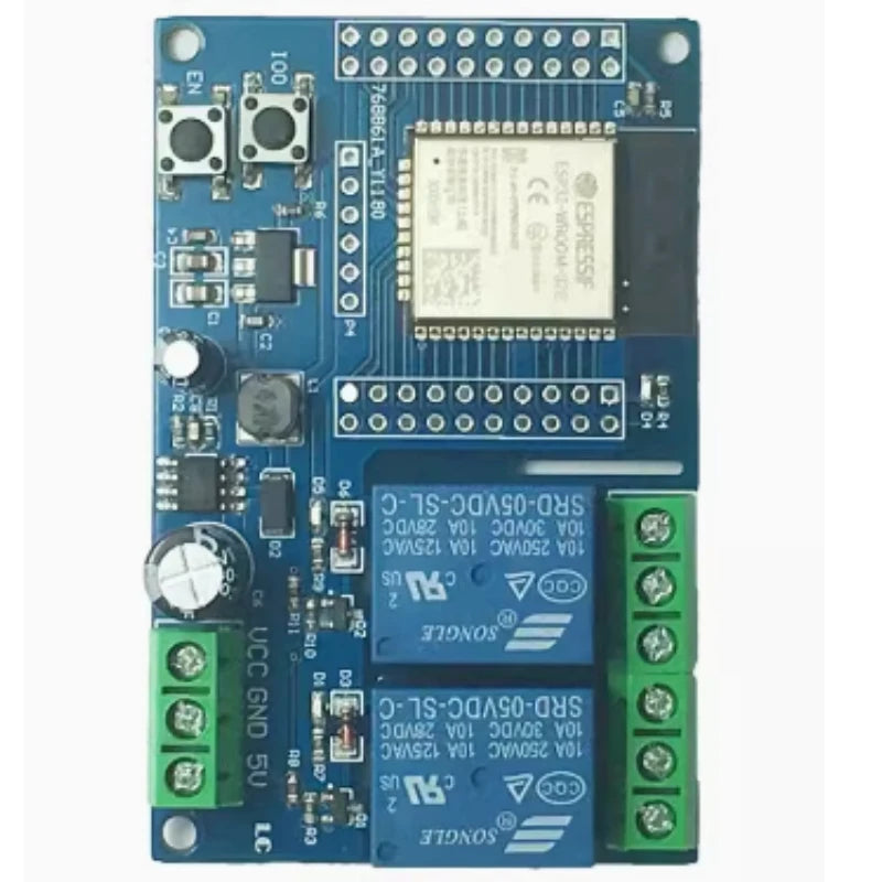 Custom 5-30/60V ESP32 Wireless WIFI 1 2 8 Channel Relay Module ESP32 Wifi Development Board WIFI Bluetooth-compatible BLE Relay Module