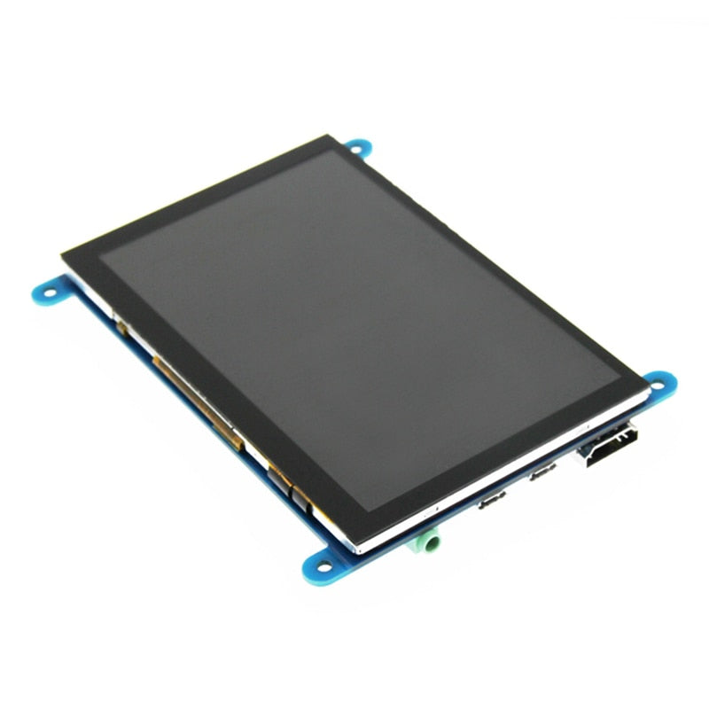 5 Inch 800x480 HDMI-compatible 5 Point Touch Capacitive LCD Screen with OSD Menu for Raspberry Pi 3 B+ / PC / Microsoft Xbox360