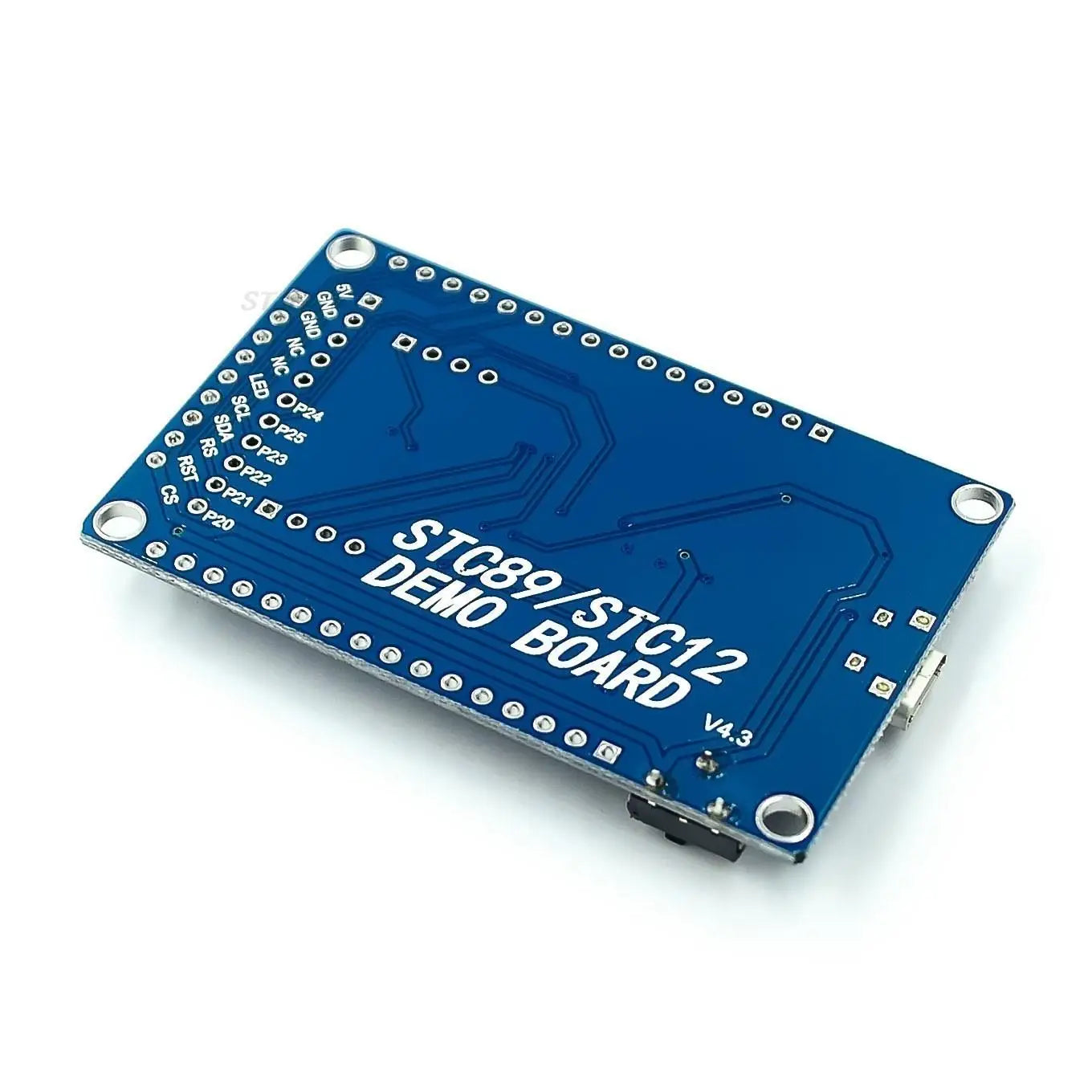 Custom  51 Microcontroller 51 small system board For STC89C52 STC51 System Development Board