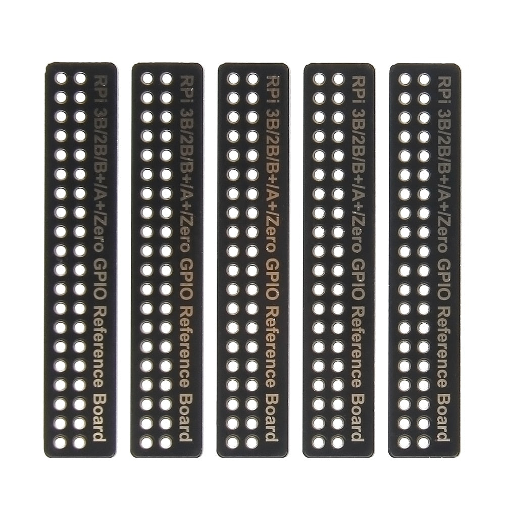 5Pieces/Lot Raspberry Pi 3 GPIO 40 Pin Reference Board GPIO Expansion Board compatible w/ Raspberry Pi 3 Model B and Pi 2 B & B+