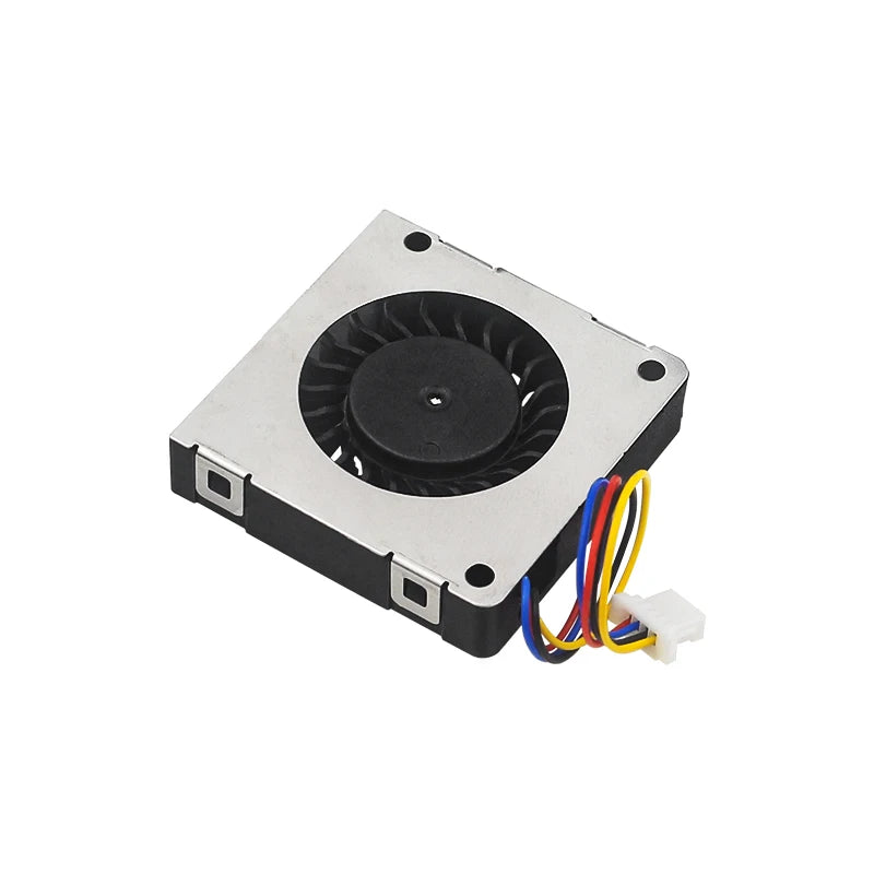 Custom 5V 3007 Fan PWM Speed Adjustable CPU Cooling Radiator JST Interface Optional LED with M2.5 Screws Nutsfor     Pi 5 4G 8G