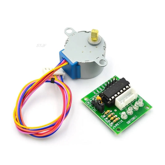 Custom 5V Stepper Motor 28BYJ-48 + ULN2003 Driver Test Module for Arduino,Micro Mini Electric Step Motor for PIC 51 AVR