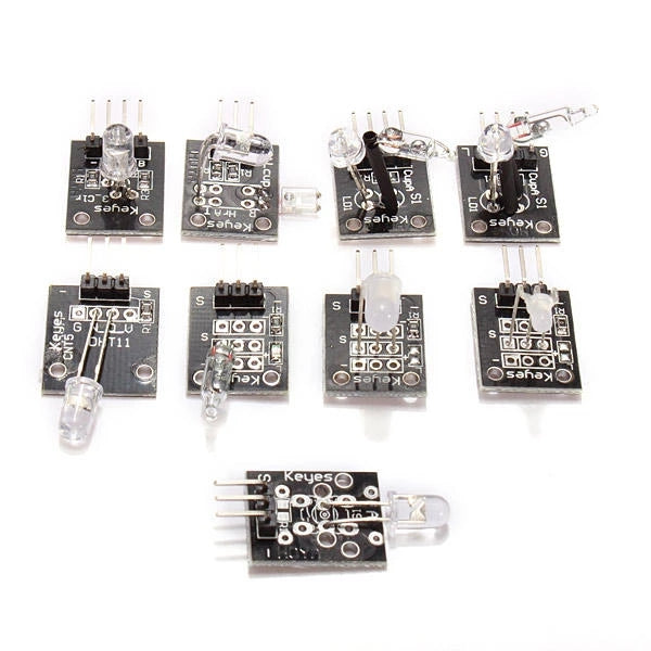 touch sensor gift 37 In 1 Sensor Module Board Set Starter Kits for official Arduinos boards customize