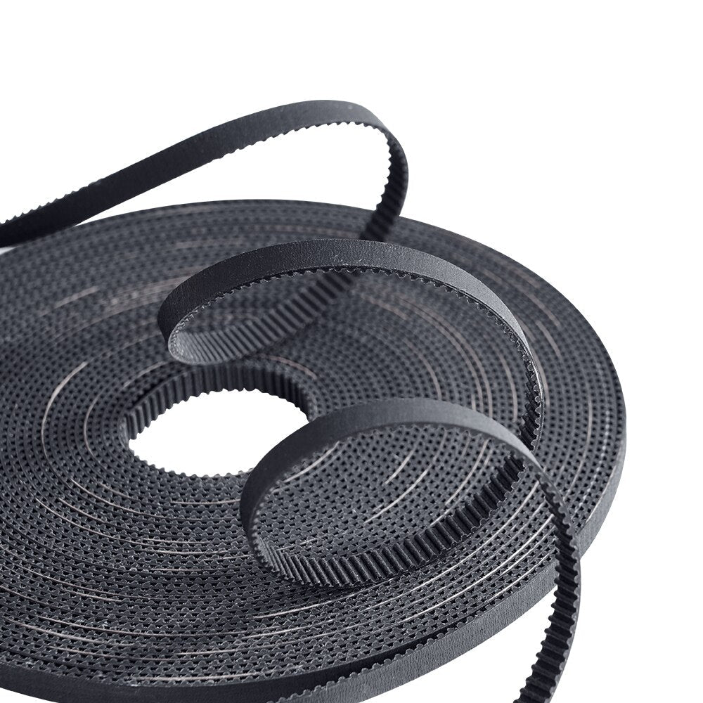 5m/10m//20m/lot 2GT-5.7mm open timing belt GT2 belt Rubber Aramid Fiber cut to length for 3D printer wholesale customize