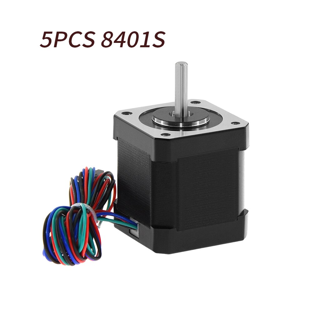 5pcs Nema 17 Stepper Motor 48mm 59Ncm/84oz.in 4-lead 42 Motor Nema17 Step Motor 2A 1m Cable for DIY 3D Printer CNC Robot customize