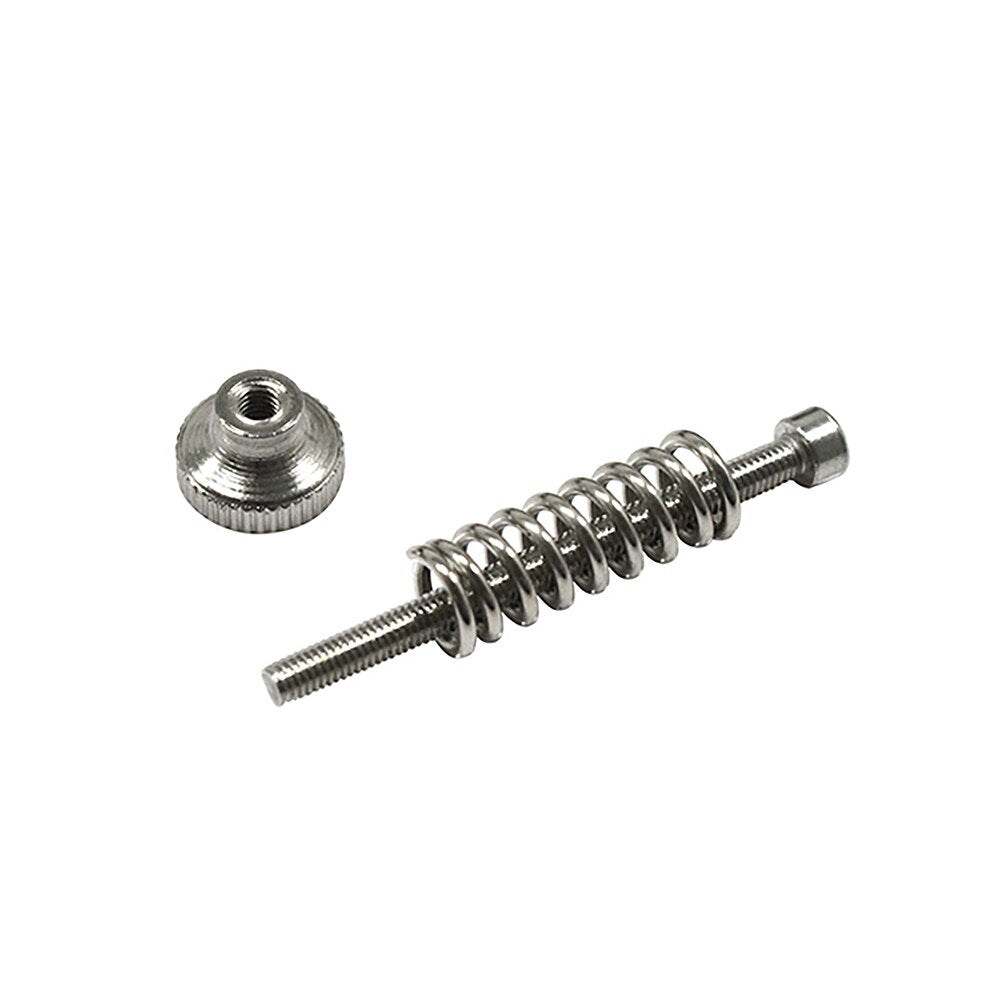 5pcs/lot 3D printer Leveling components M3 screw Leveling spring Leveling knob suite for 3D printer Heating Bed parts customize