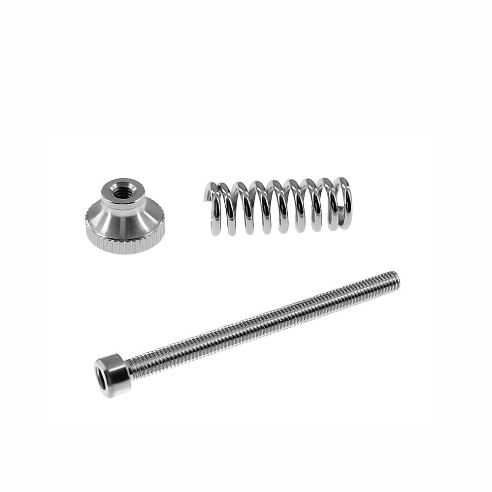 5pcs/lot 3D printer Leveling components M3 screw Leveling spring Leveling knob suite for 3D printer Heating Bed parts customize