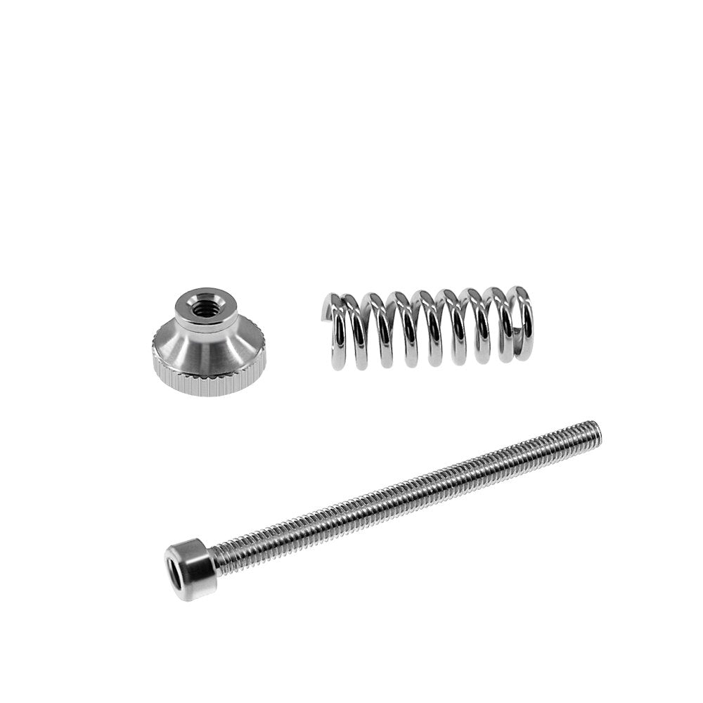 5pcs/lot 3D printer Leveling components M3 screw Leveling spring Leveling knob suite for 3D printer Heating Bed parts customize