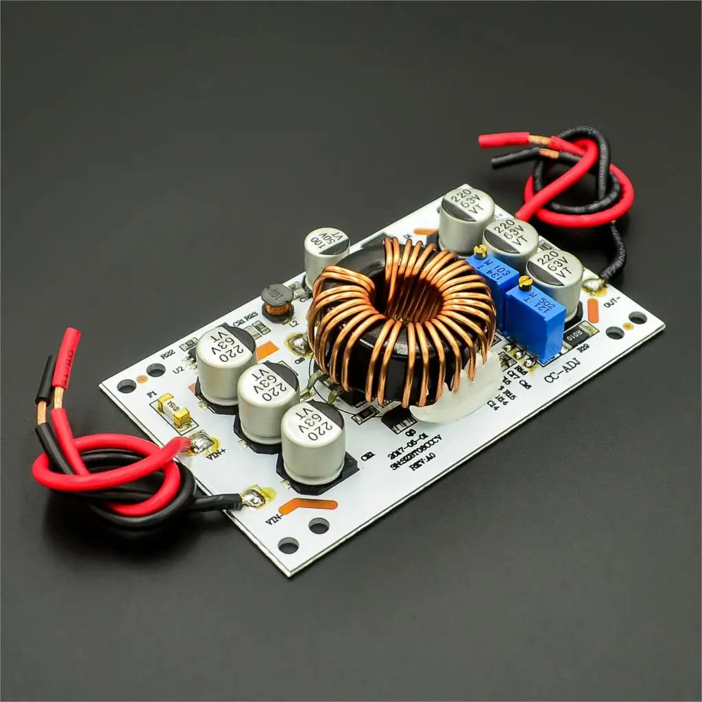 Custom  600W Aluminum Plate DC-DC Boost Converter Adjustable 10A Step Up Constant Current Power Supply Module Led Driver For Arduino