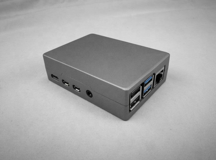 NEW Raspberry Pi Case Aluminum Alloy Enclosure Case NO fan Shell cooling directly No noise LT-4BA04 customize