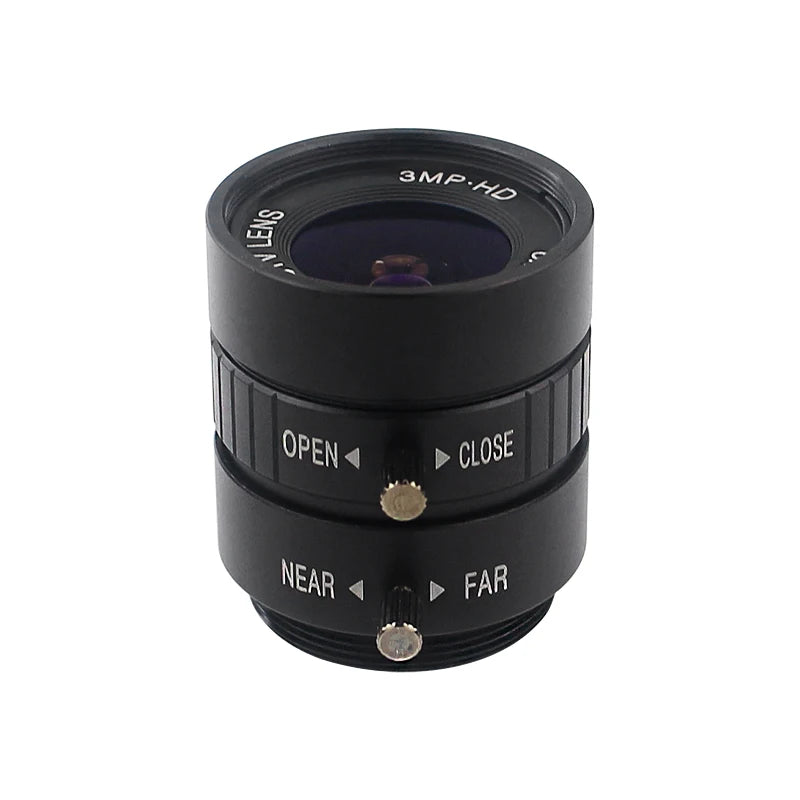 Custom 6mm Lens CS-mount Camera Lens for     Pi High Quality Camera 12.3 MP HQ Camera Mocule