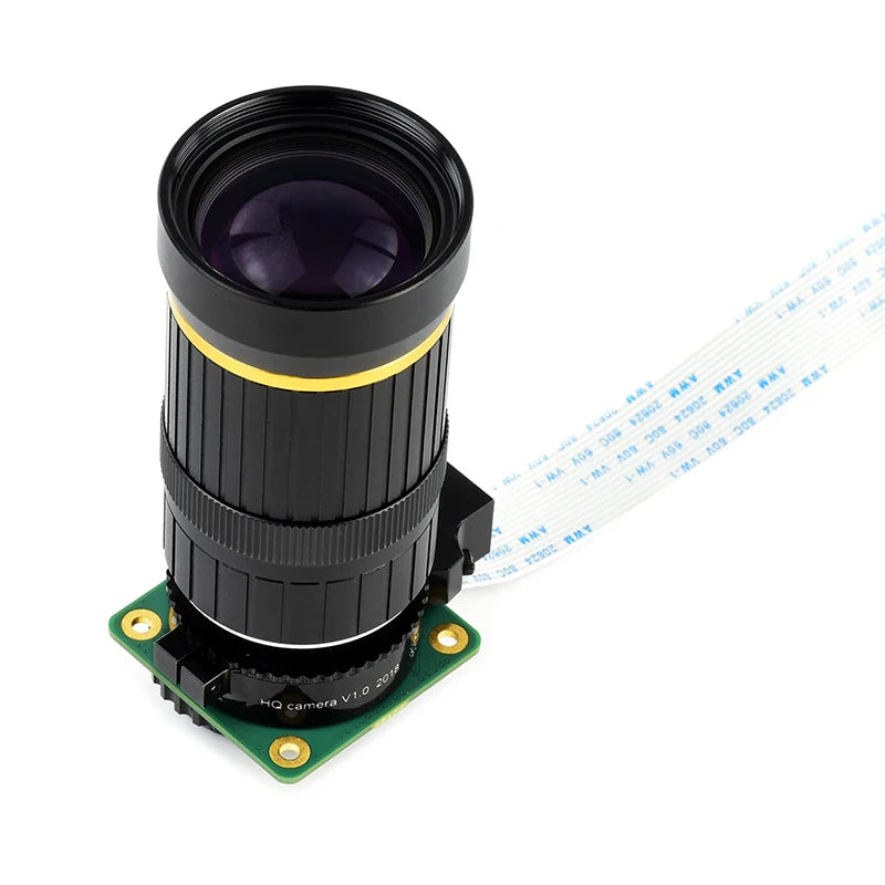 Custom 6mm Lens CS-mount Camera Lens for     Pi High Quality Camera 12.3 MP HQ Camera Mocule