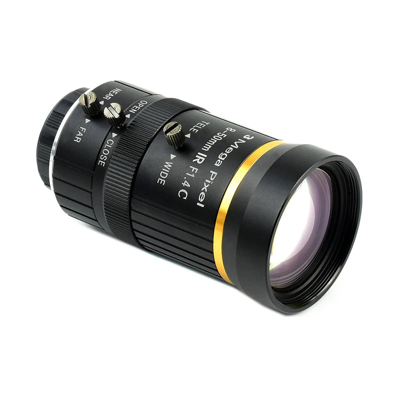 Custom 6mm Lens CS-mount Camera Lens for     Pi High Quality Camera 12.3 MP HQ Camera Mocule