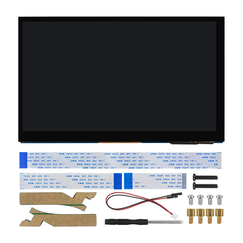 Custom 7 Inch DSI Touch Screen for     Pi 5 4B 3B+ 3B IPS Display 800*480 LCD MIPI CSI Cable With Standard Monitor for RPI 5 Pi5